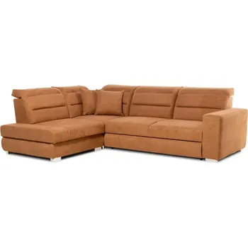 Sedací souprava Rohová sedací souprava Optima, levá, cihlová (Matana 08)