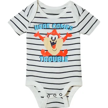 Kojenecký body Chlapecké body (74/80, pruhy/bílá)