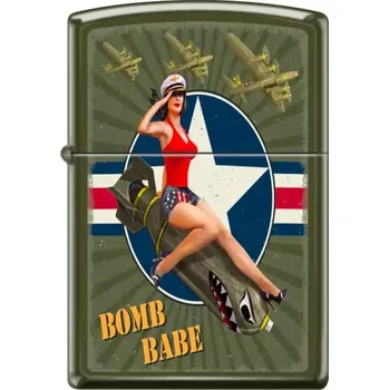 Zapalovač Benzínový zapalovač Zippo Bomb Babe