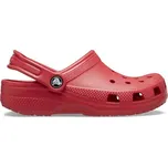 Dětské pantofle Crocs CLASSIC CLOG K J2 Červená, Černá