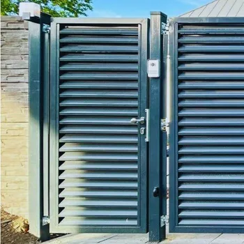 brána Kovová branka š. 1000 x v. 2000 Zn (plechová výplň žaluzie nebo obdélník)