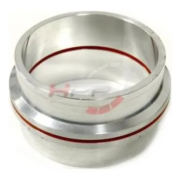 Set přírub kruhových na v-band 70mm (2.75 palce) - hliníkové