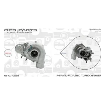 Turbodmychadlo Dmychadlo, plnění, 504078436, 504154738, OES, ES-07-0299