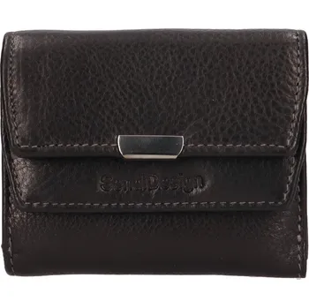 Peněženka Menší dámská kožená peněženka SendiDesign Marcela - černá