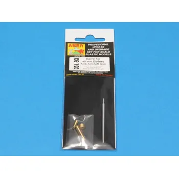 Plastikový model Aber Models 1/35 Barrel for 40mm Bofors Anti Aircraft Gun