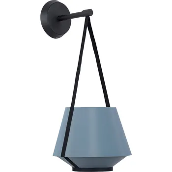 Lampička Forestier Carrie XS nástěnné světlo, modrá - nástěnný držák – průměr 10 cm, rozpětí 2 cm 1 x 15 W LED - Doprava zdarma