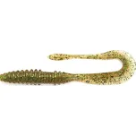 10ks - Gumová Nástraha Keitech Mad Wag Mini 3,5" 8,9cm 1,8gr Sahara Olive FLK