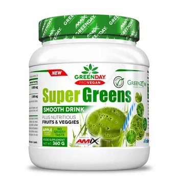 Přírodní produkt Amix GreenDay Super Greens Smooth Drink Apple 360 g