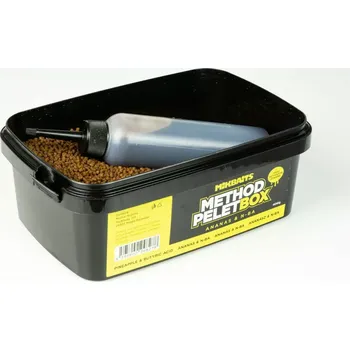 MIKBAITS Method pelet box 400g + 120ml Activator - Method pelet box 400g + 120ml Activator - Půlnoční Pomeranč