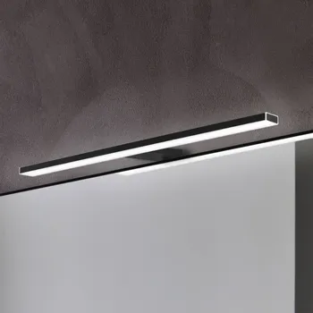 Lampička Ebir Zrcadlové světlo LED Pandora, matně černé, 45,8 cm - Délka připojovacího kabelu 35 cm černá matná LED 10 W celkem - Doprava zdarma