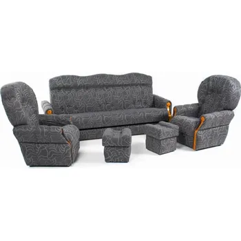 Sedací souprava Sedací souprava Carington, šedá (Atos 794/olše)