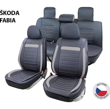 Autopotah Cappa Autopotahy Perfetto DL Škoda Fabia černá/šedá