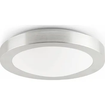 FARO BARCELONA Koupelnové stropní svítidlo Logos, Ø 35 cm, hliník 2 x 15 W LED - Doprava zdarma