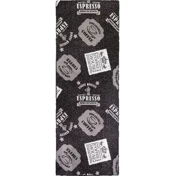 Koberec ASSOCIATED WEAVERS EUROPE NV COFFEE PATTERN 95 Černá/Vícebarevné 67x180 cm
