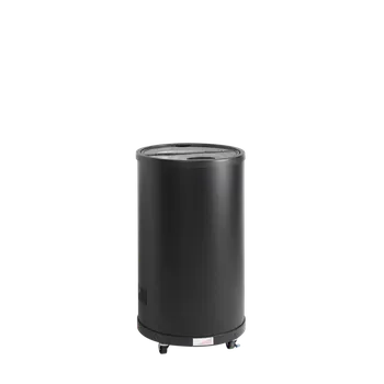 Lednice TEFCOLD CC 45 Can Cooler – Chladicí válec na nápoje, průhledné víko, 50 l, černý