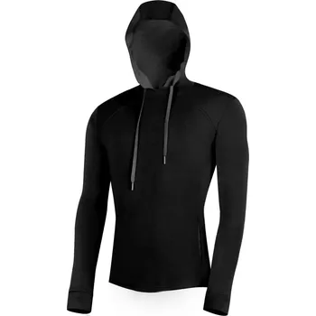 Pánská mikina WERICH pánská merino mikina - Černá 9098 / XXL / Černá