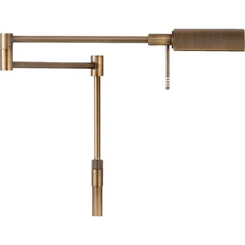 Lampička HighLight LED stojací lampa New Bari, bronz, výška 180 cm, kov, stmívač 1 x 6 W LED - Doprava zdarma