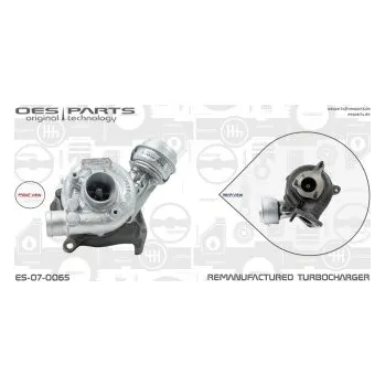 Turbodmychadlo Dmychadlo, plnění SKODA ,028145702H, ,028145702H, OES, ES-07-0065