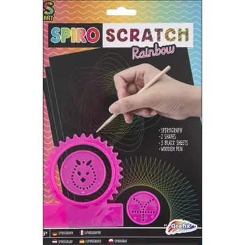 Spirograf - růžový ( 18 x 27,5 cm)