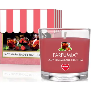 Svíčka LADY MARMELADE | votivní sójová svíčka | PARFUMIA® | 55 ml Dedra