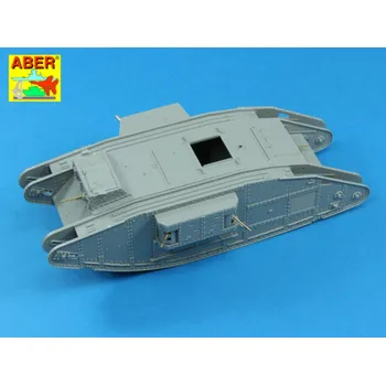 Plastikový model Aber Models 1/35 Barrels for British WWI Tank Mk.V