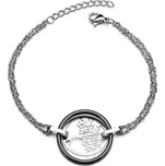 Prosperk Náramek keramický strom života černý S3231