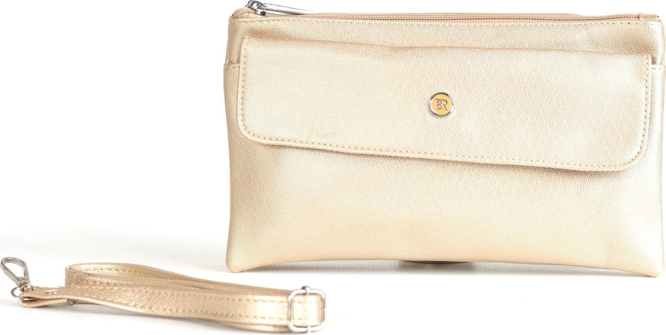 BRIGHT Dámská crossbody kapsa 3v1 Zlatá (BR17-A1981-22SYN)