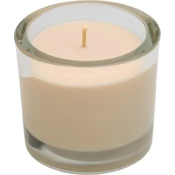 Svíčka Svíčka ve skle MINNESOTA CHAMPAGNE 9 cm krémová