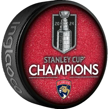 Puk Fanatics Puk Florida Panthers NHL 2024 Stanley Cup Champions Special Edition Glitter Puck