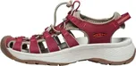 Dámské trekové sandály Keen ASTORIA WEST SANDAL 7.5 Vínová, Šedá, Bílá