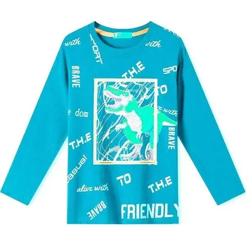 Chlapecké oblečení CHLAPECKÉ TRIČKO T-rex HC0757 Velikost: 98, Barva: Zelinkavá