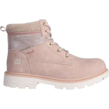 Dívčí obuv Dětská zimní obuv ALPINE PRO PORTILO 29 Růžová, Bílá
