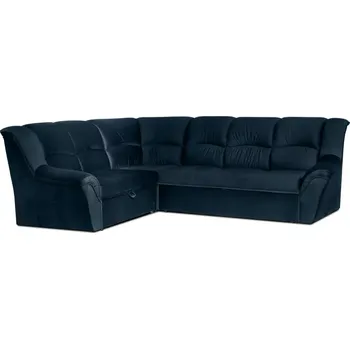 Sedací souprava Rohová sedací souprava DUBAJ XL, levá, tm. modrá (monolith 77)