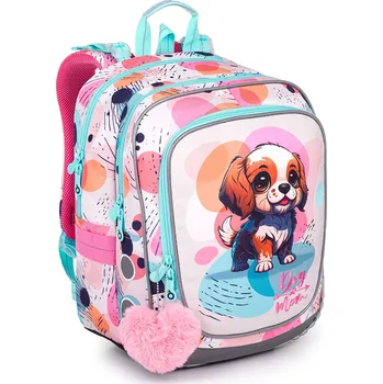 Školní batoh Lehký batoh s pejskem Topgal ENDY 24049