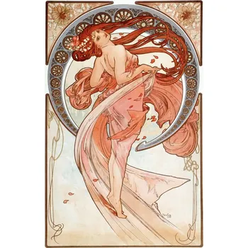 Plakát Plakát, Obraz - La danse Lithographs series, Alfons Mucha