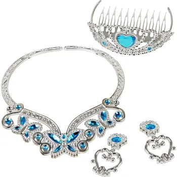 Souprava šperků sada náhrdelník zimní království