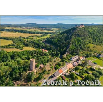 Pohlednice souhradí Žebrák a Točník