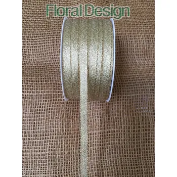 Stuha Stuha úzká 6mm x 50m zlatá