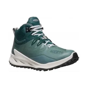Dámská treková obuv KEEN ZIONIC MID WP W dark forest/sea moss US 10,5 / EU 41,0 / UK 8 / 27,5 cm; Zelená obuv + DÁREK DLE VÝBĚRU!