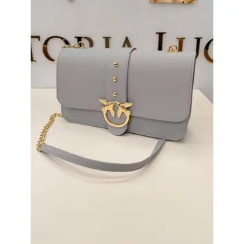 Stylová šedá crossbody kabelka V.L. , VELIKOST UNI