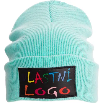 Čepice Originální zimní čepice s potisknutelnou nášivkou