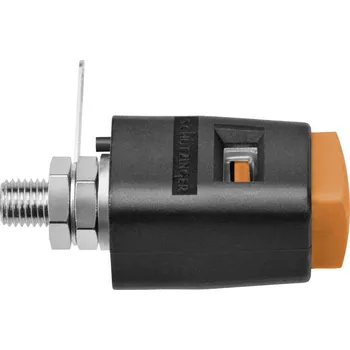 Schützinger bezpečnostní rychloupínací svorka oranžová 16 A 1 ks