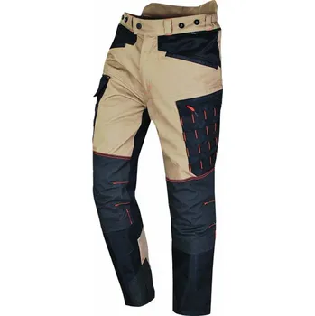 Dámské kalhoty Kalhoty SOLIDUR HANDY LONG +7cm béžová 3XL