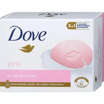 Mýdlo DOVE Pink 3v1 tuhé mýdlo 90 g