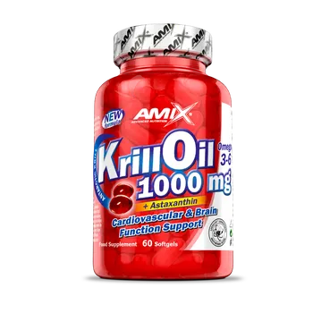 Přírodní produkt Amix Krill Oil 1000 mg 60 cps.