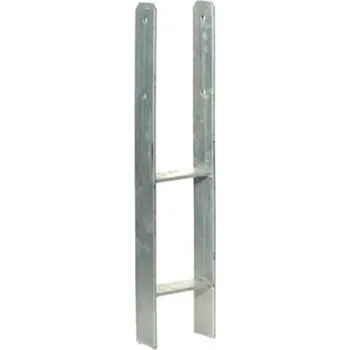 Simpson Strong-Tie® PPH120G - Přídavná kotva, patka sloupku typ PPH šíře 120 mm pro kotvení do betonu