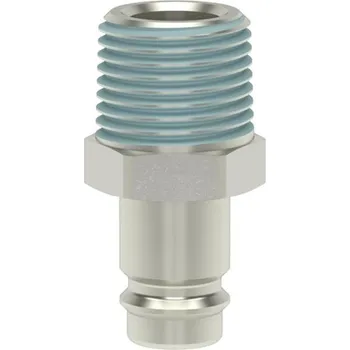 Příslušenství ke kompresoru Lüdecke ESIG34NAS - Čep rychlospojky 3/4"a vnější závit, INDUSTRY, DN10 15mm