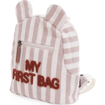 Dětský batoh Childhome Dětský batoh My First Bag Nude 24x8x20 krémová