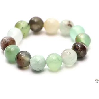 Prsten Magieprirody.cz Prsten Chryzopras - 4 mm kuličky #35 - z přírodních kamenů