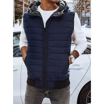 Pánská vesta Pánská vesta DSTREET TMAVĚ MODRÁ L